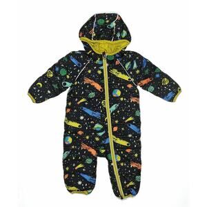 Hanna Andersson Space Snowsuit Bunting Size 6-12mo